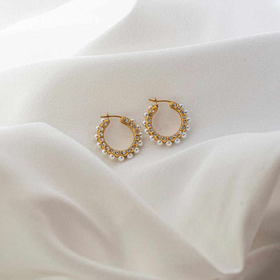 Perlaire Hoops