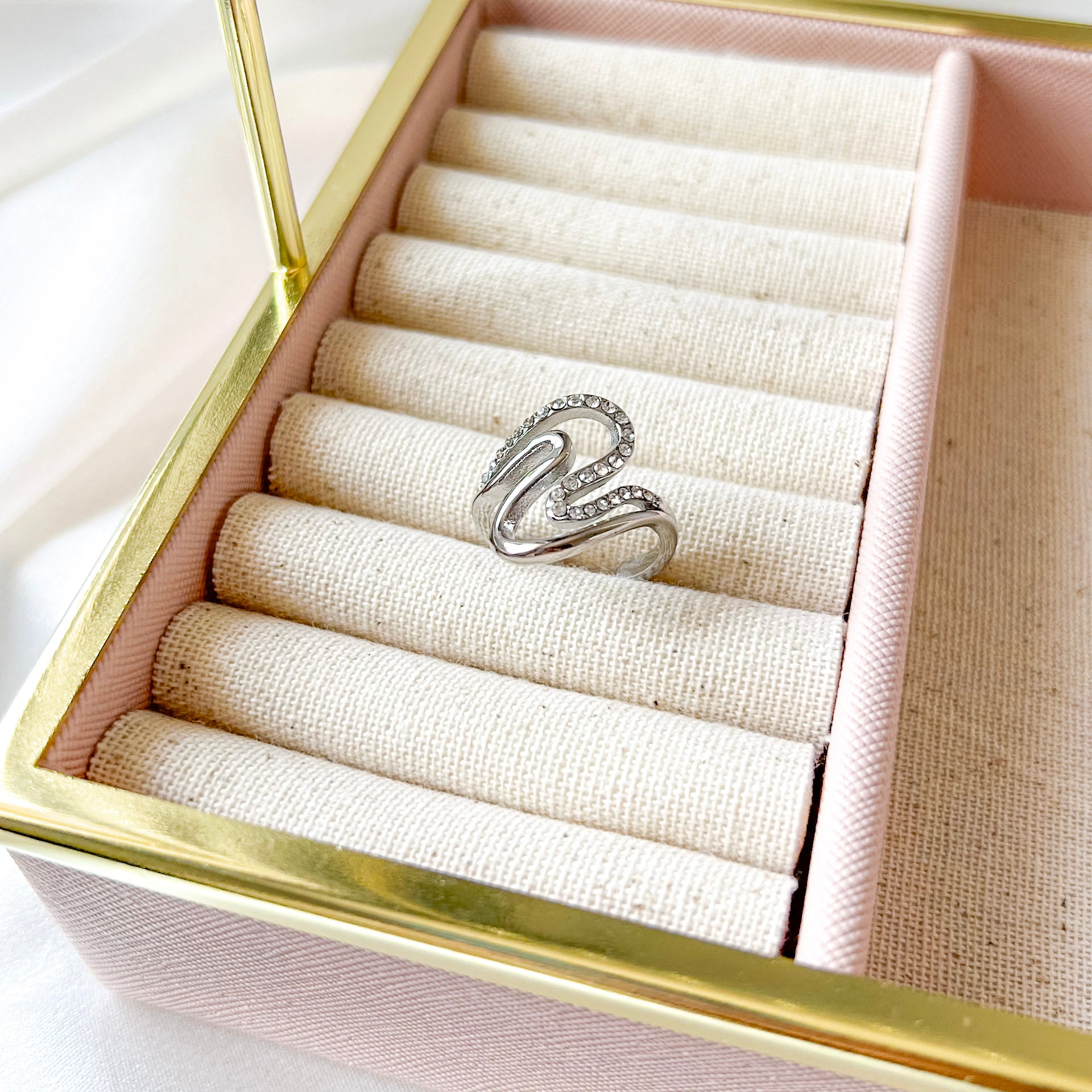 Double Layer Open Ring